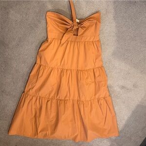 Anthropologie strapless dress